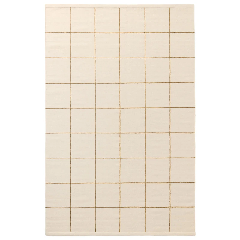 Milan Matto 180x270 cm, Beige / Luonnonvalkoinen