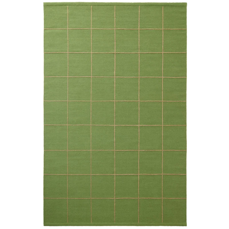Milan Matto 230x320 cm, Beige / Cactus Green