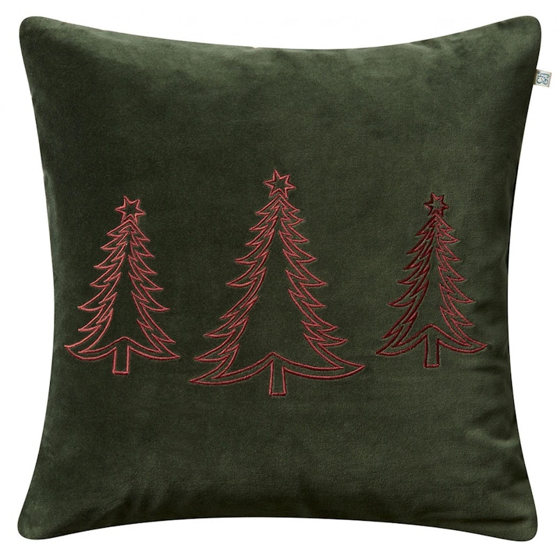 Pine Tree Tyynynpäällinen 50x50 cm, Metsänvihreä