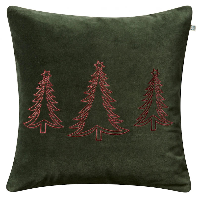 Pine Tree Tyynynpäällinen 50x50 cm, Metsänvihreä