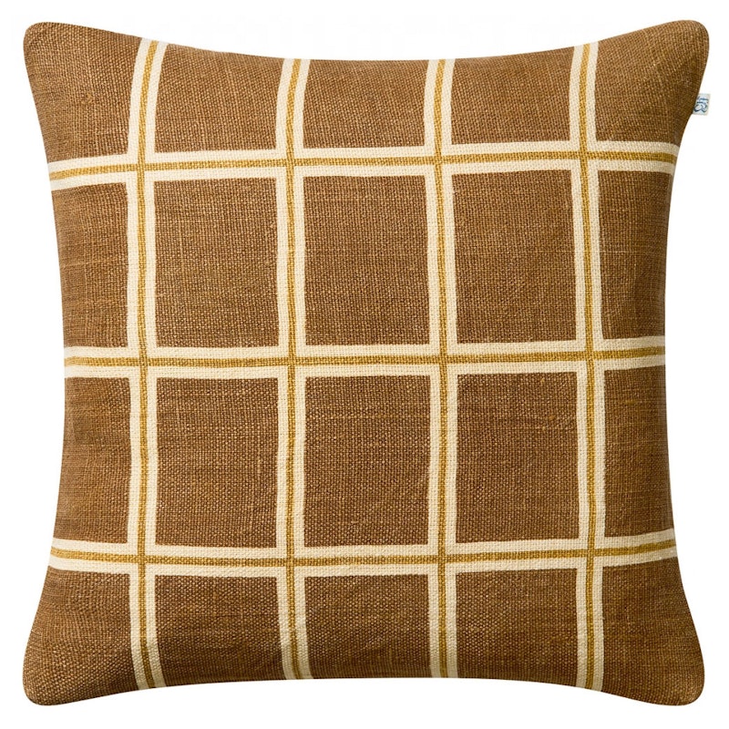 Raha Tyynynpäällinen 50x50 cm, Ruskeanharmaa / Masala Yellow