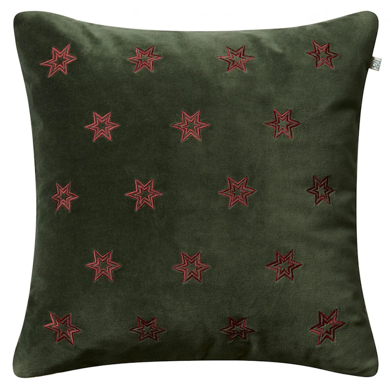 Star Tyynynpäällinen 50x50 cm, Metsänvihreä