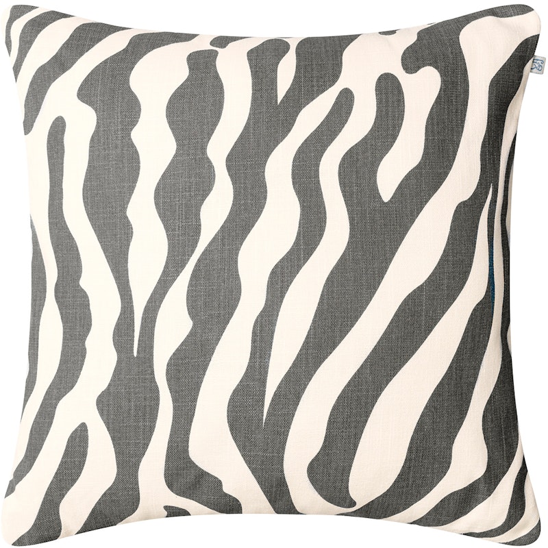 Zebra Tyyny 50x50 cm Ulkona Käytettävä, Harmaa / Off-white