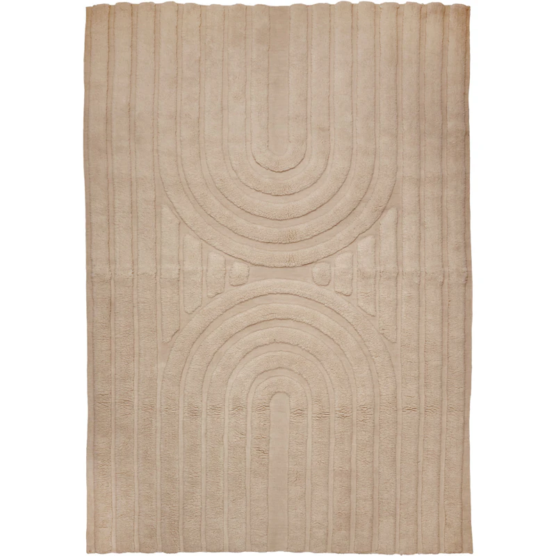 Curve Matto 200x300 cm, Natural Beige