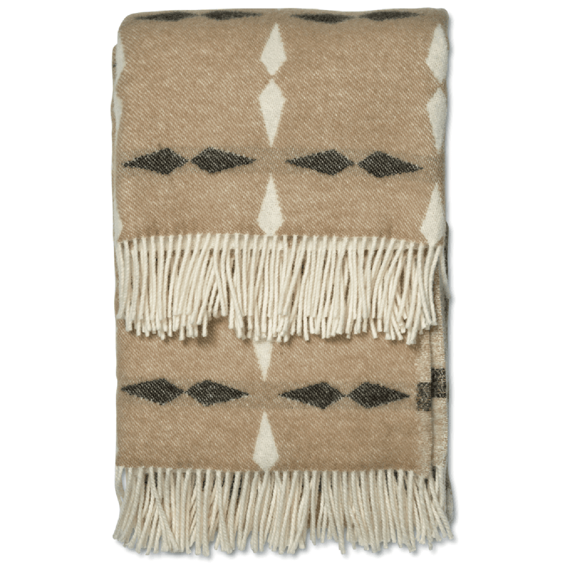 Tile Villahuopa 130x180 cm, Musta / Valkoinen / Beige