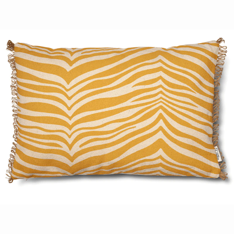 Zebra Tyyny 40x60 cm, Keltainen