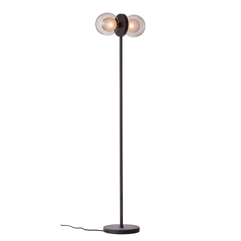 Discus 143 Floor Lamp, Black