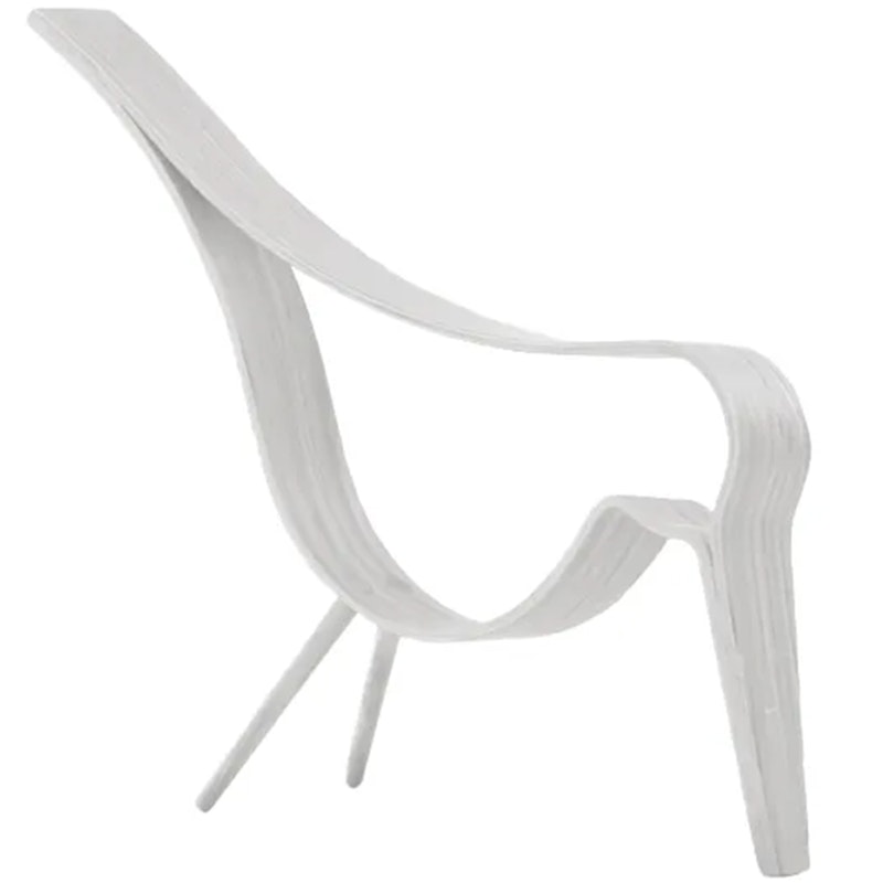 Woody Bird Koriste Medium, Valkoinen