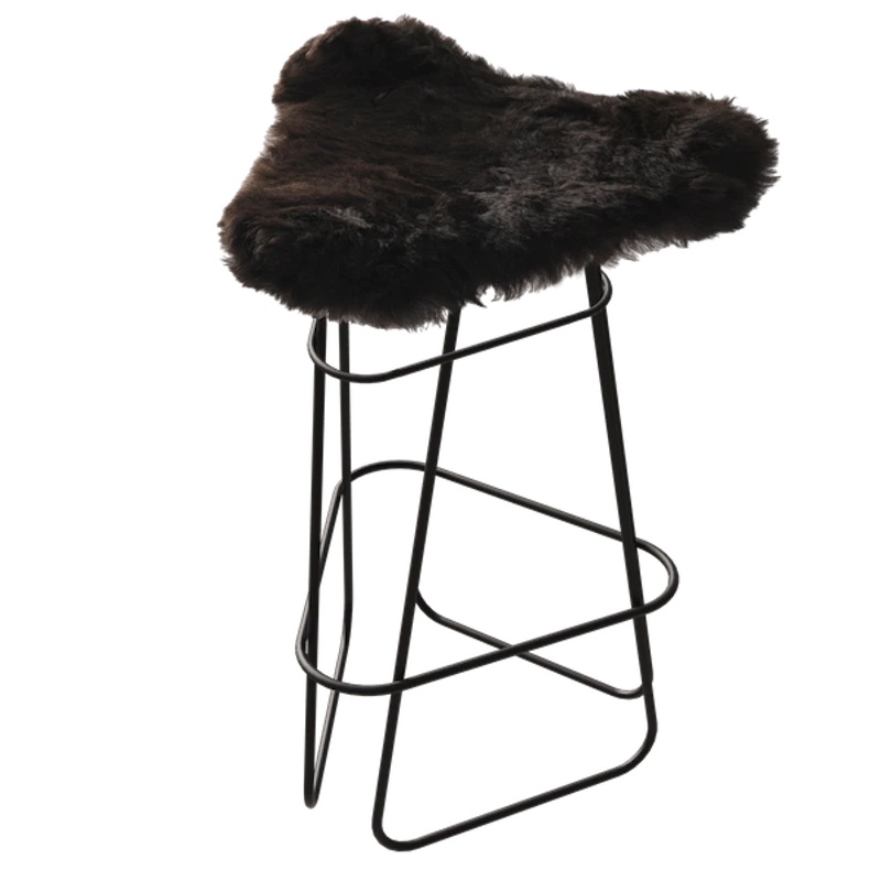 Iceland Baarijakkara 65 cm, Musta / Shorn Black