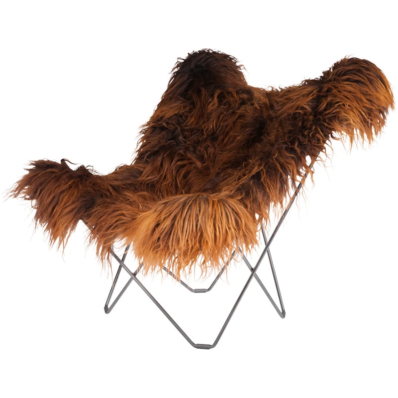 Iceland Mariposa BF Chair, Wild Brown/Chrome