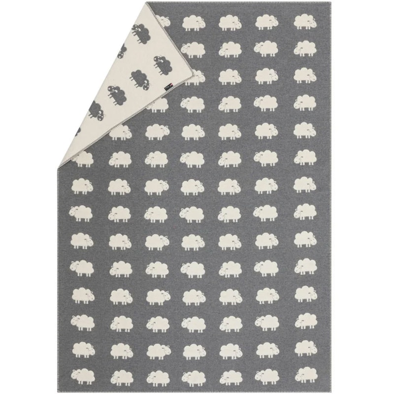 Deco Viltti 130x200 cm Sheep allover, Harmaa