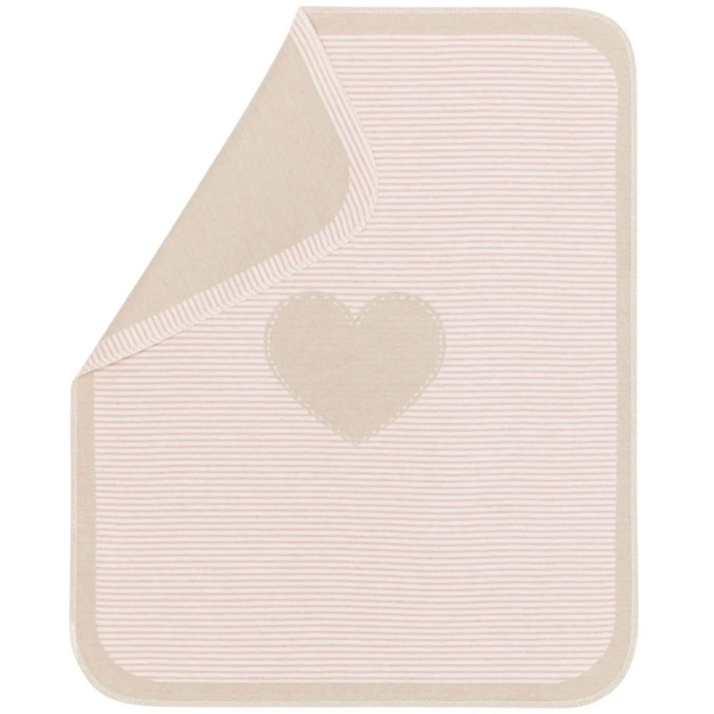Juwel Vauvanhuopa 70x90 cm Heart, Light Pink