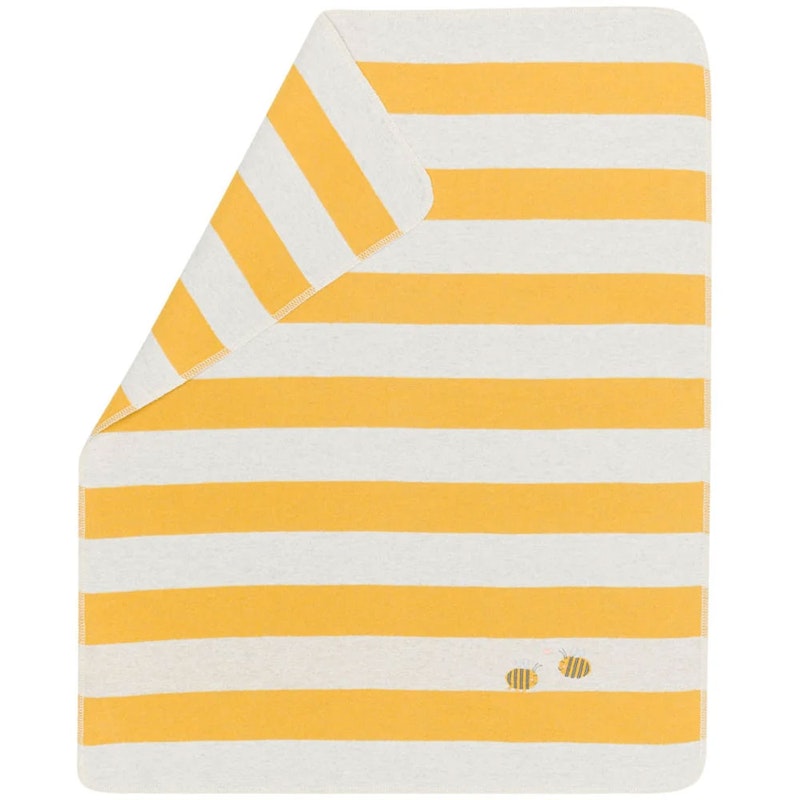 Juwel Vauvanhuopa 70x90 cm Stripes/Bees, Keltainen / Valkoinen