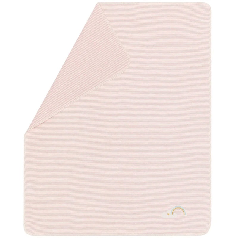Juwel Vauvanhuopa 70x90 cm Stripes/Rainbow, Pinkki