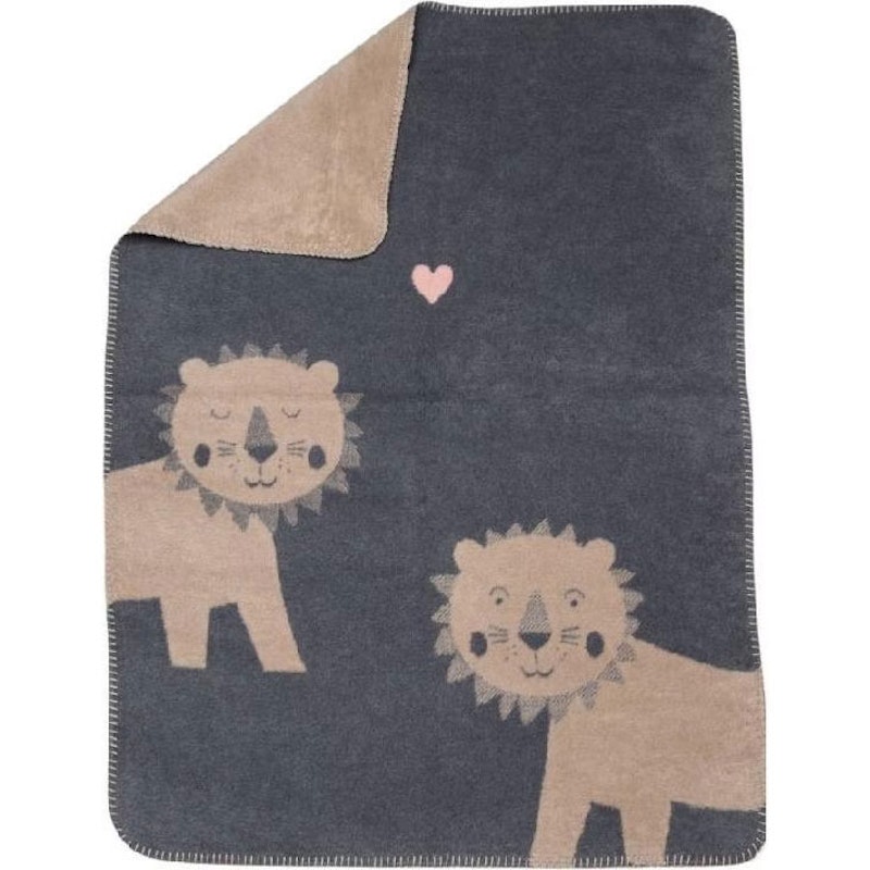 Mila Vauvanhuopa 75x100 cm Lion, Harmaa / Beige