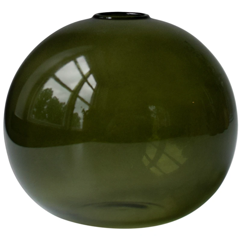 Ball Vaasi Ø10 cm, Vihreä