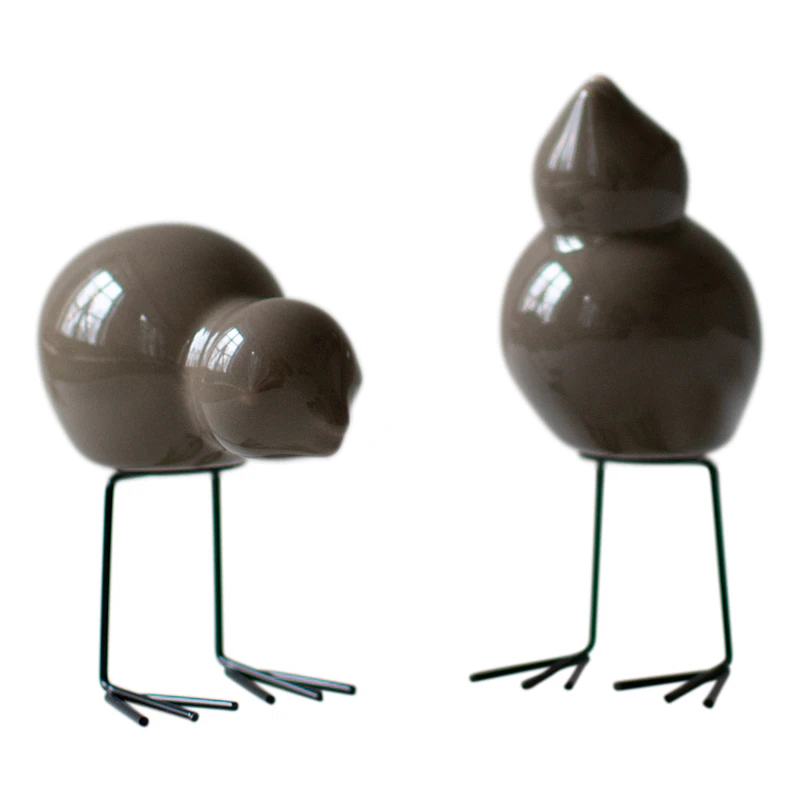 Swedish Bird Koriste 2 kpl:n pakkaus, Shiny Dust