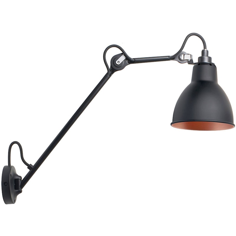 Lampe Gras N°122 SW Seinävalaisin, Musta / Kupari