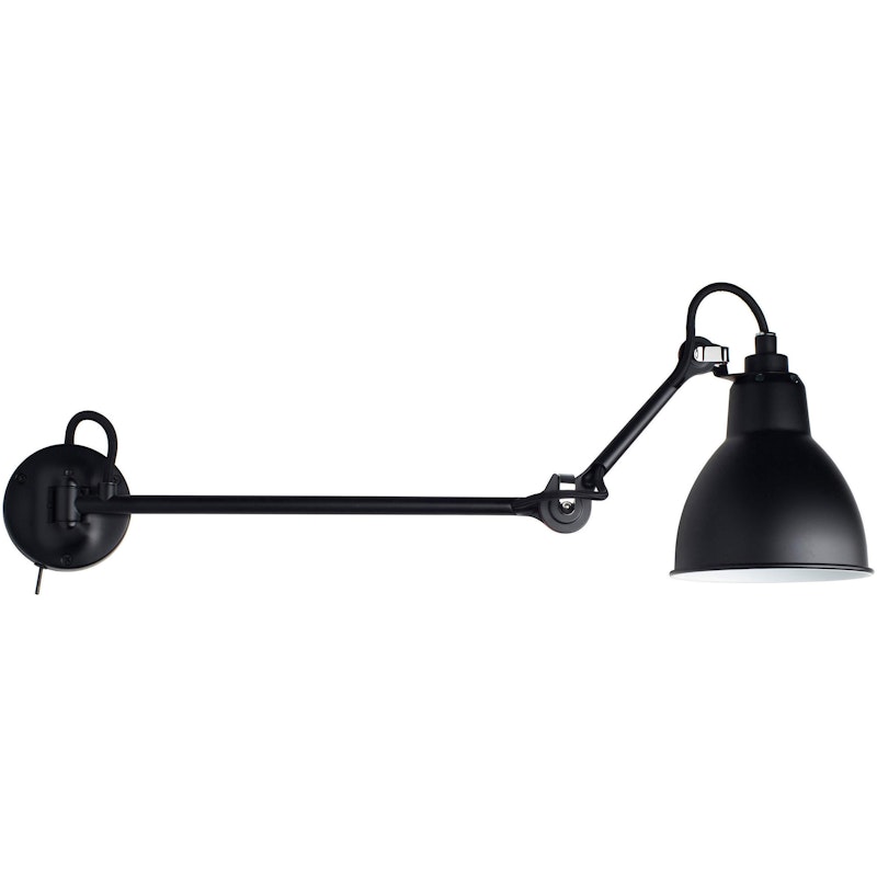 Lampe Gras N°204 L40 SW Seinävalaisin, Musta