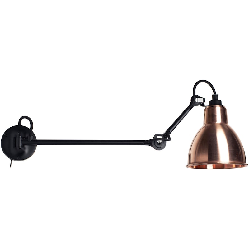 Lampe Gras N°204 L40 SW Seinävalaisin, Raaka Kupari