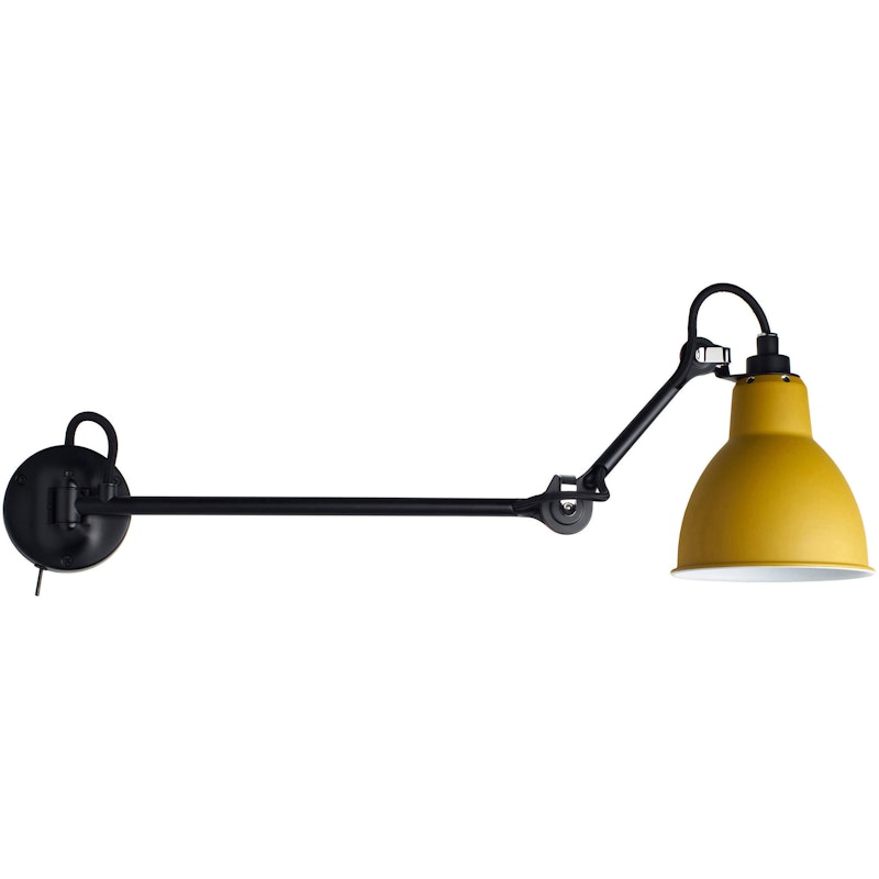 Lampe Gras N°204 L40 SW Seinävalaisin, Keltainen