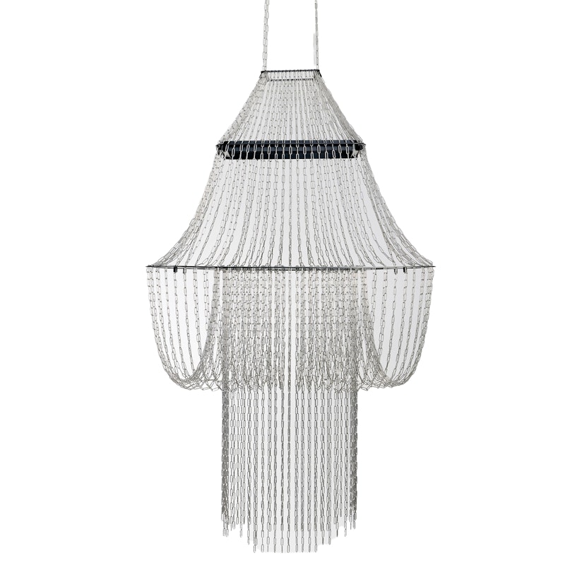 La Lampe C Kattokruunu, Ruostumaton Teräs