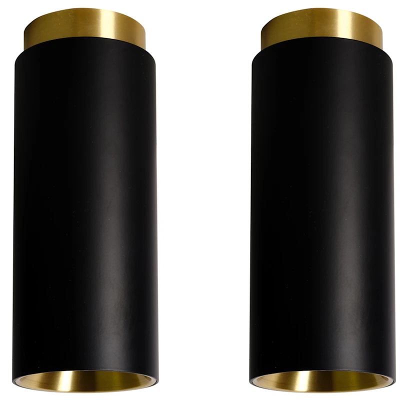 Tobo C65 Kohdevalo 2 kpl:n pakkaus, Musta