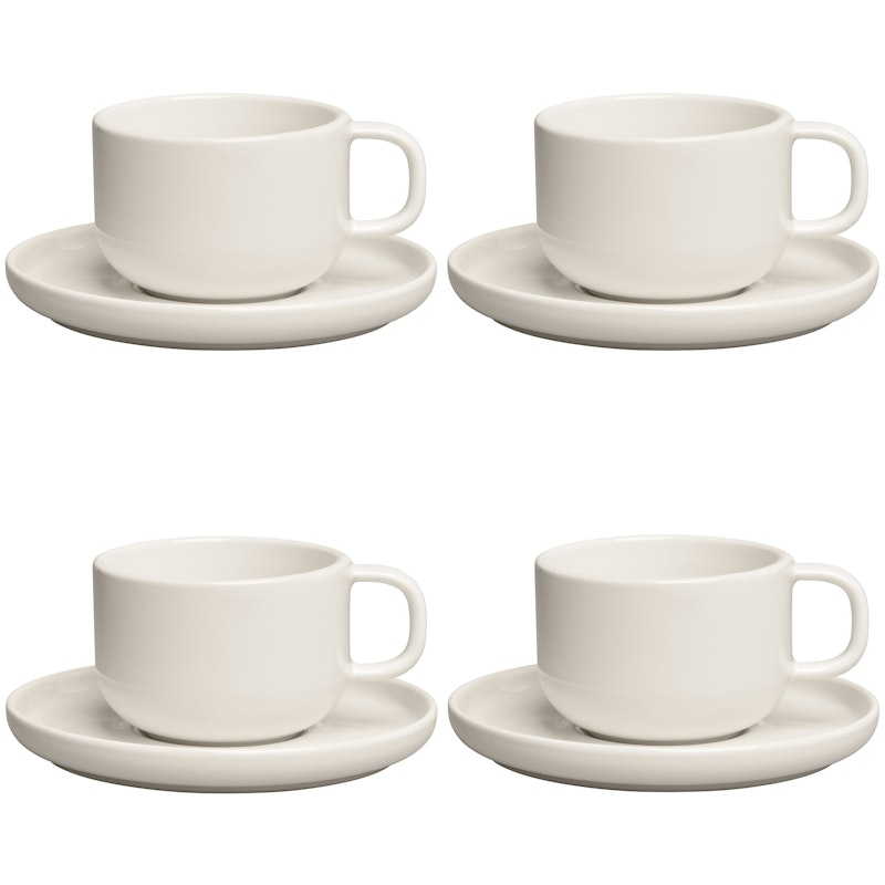 BON Teekuppi 4 kpl:n pakkaus, Ivory