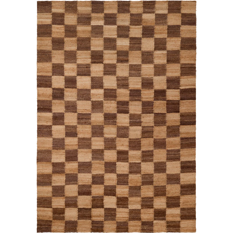 Chess Matto 200x300 cm, Natural Jute / Ruskea