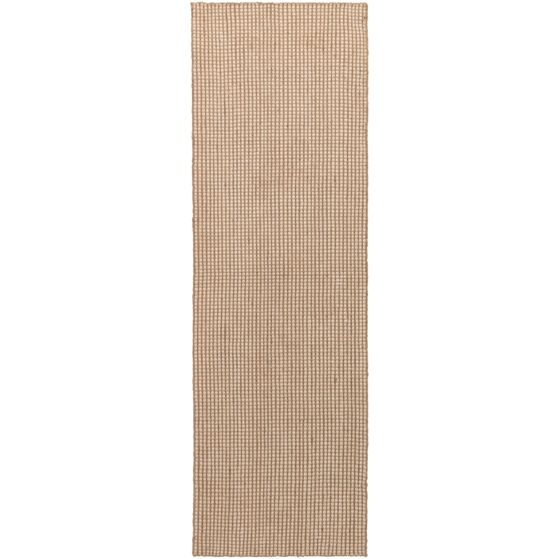 Dotted Villamatto Luonnollinen, 75x250 cm