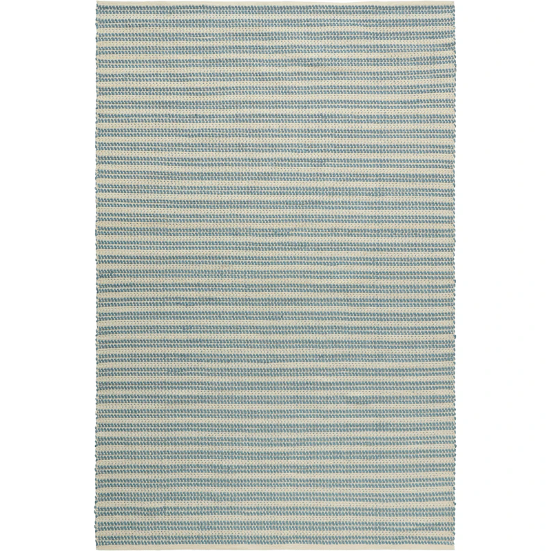 Dune Matto Kierrätetty PET-muovi 200x300 cm, Dusty Blue / Off-white
