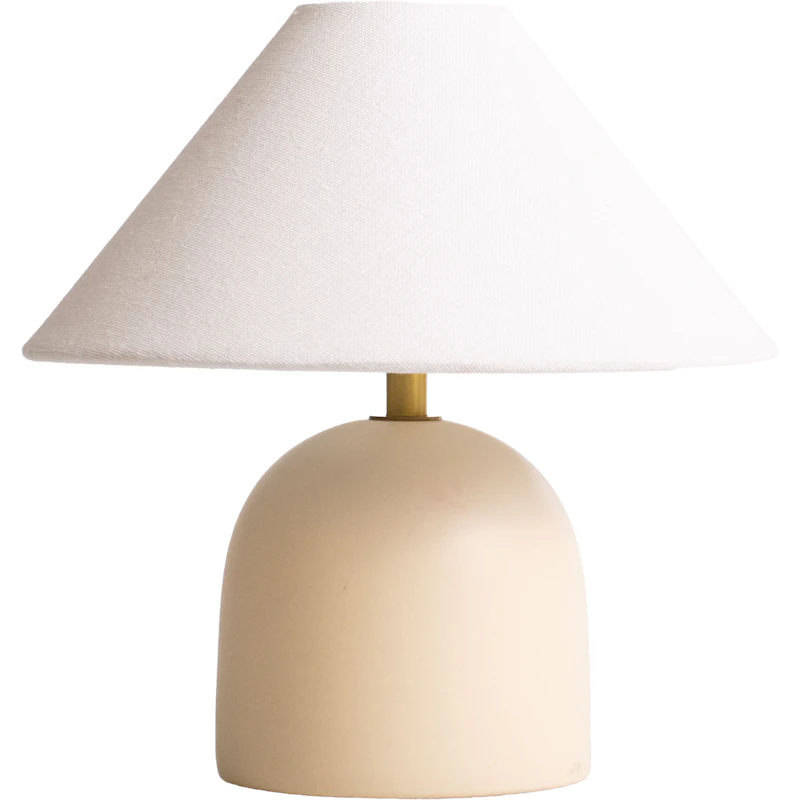 Flora Pöytävalaisin 25 cm, Creme
