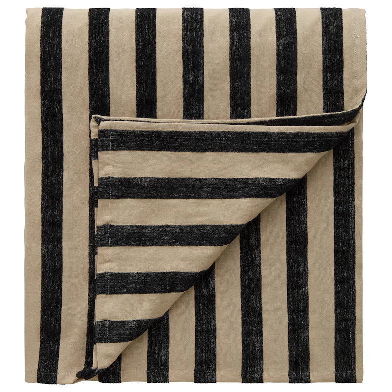 Florence Pöytäliina 140x240 cm, Nature / Musta