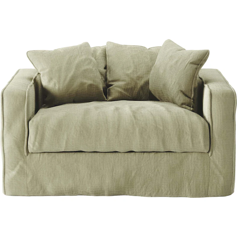 Loom Love Seat-Sohva Pellava, Moss