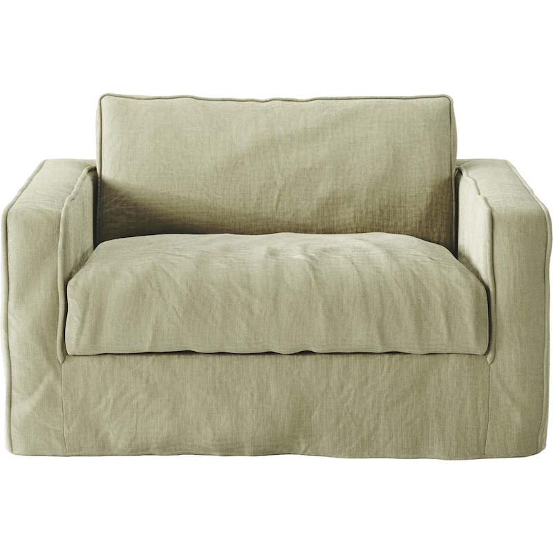 Loom Nest Love Seat-Sohva Pellava, Moss