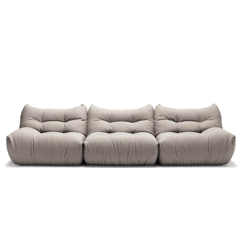 MONO Kolmipaikkainen Sohva, Clay Beige
