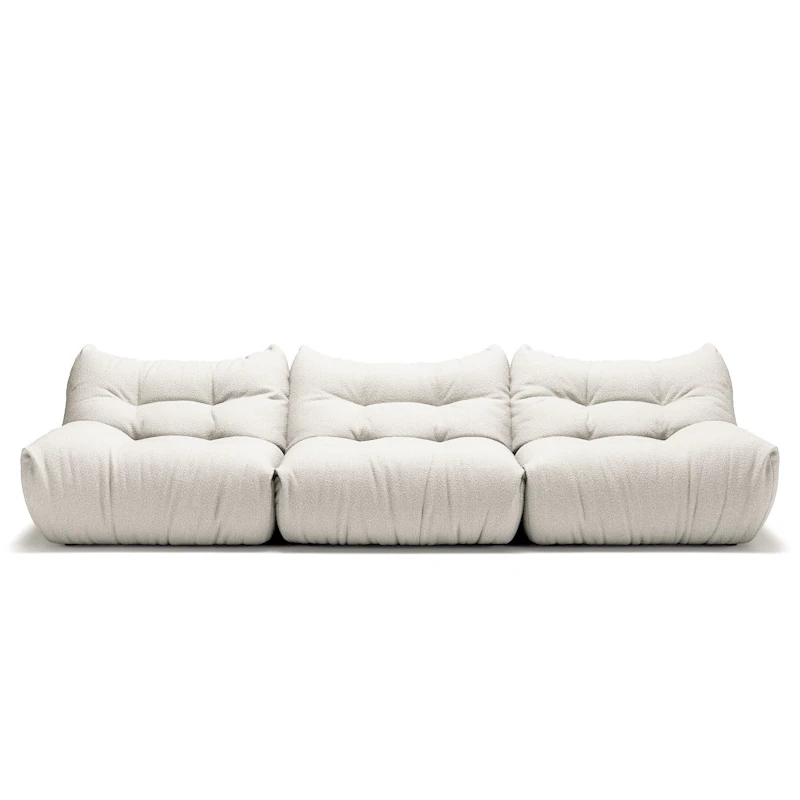 MONO Kolmipaikkainen Sohva, Steam White