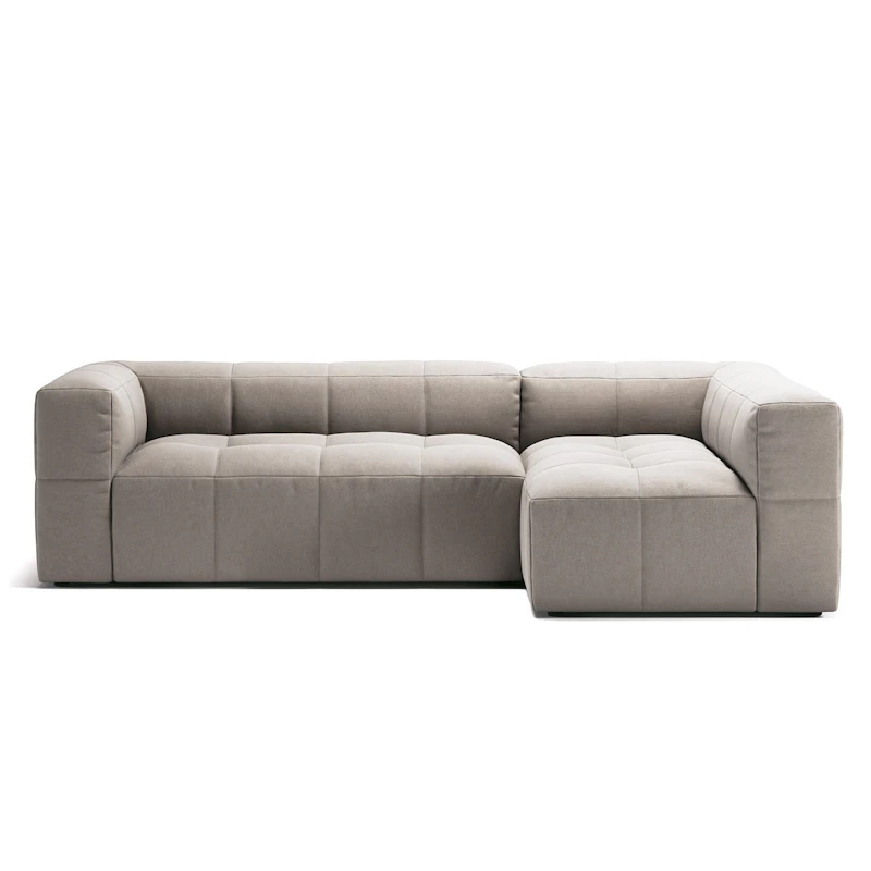 Mure Kolmipaikkainen Sohva Divaanilla Oikea, Sandshell Beige