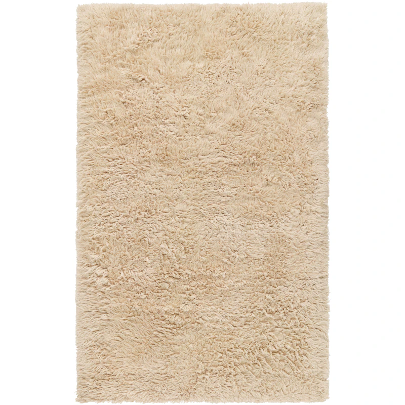 Shaggy Matto Tumma Beige, 180x270 cm
