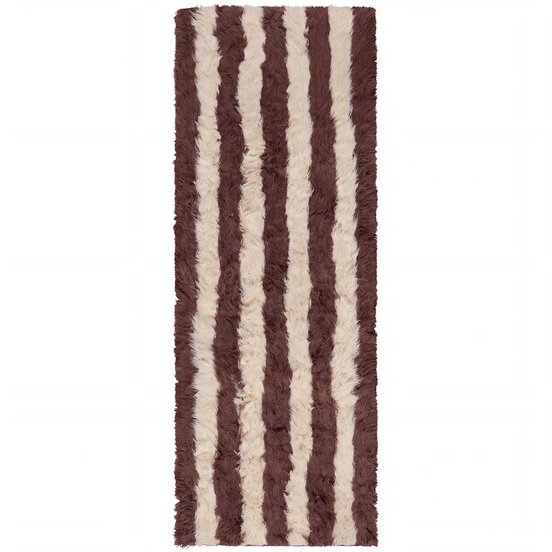 Shaggy Stripe Nukkamatto, 75x250 cm