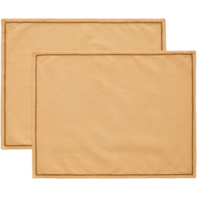Sienna Tabletti 2 kpl:n pakkaus 35x45 cm, Hiekanvärinen