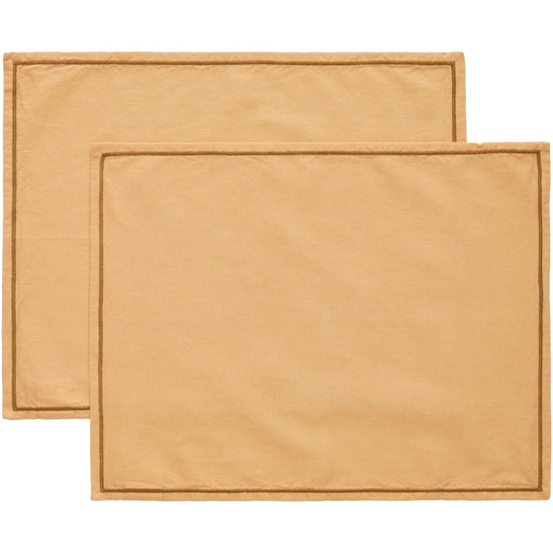 Sienna Tabletti 2 kpl:n pakkaus 35x45 cm, Hiekanvärinen