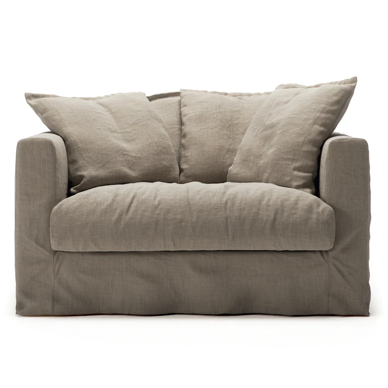 Verhoilu Le Grand Air Love Seat-sohvalle Pellava, Savage Linen