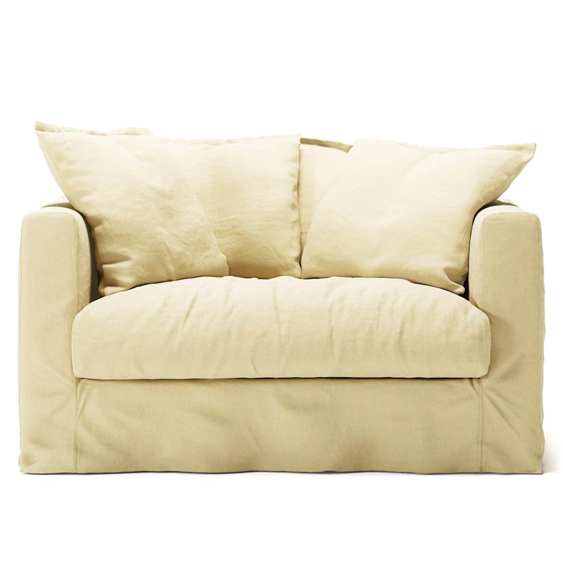 Verhoilu Le Grand Air Love Seat-sohvalle Pellava, Morning Glow