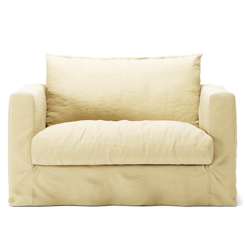 Verhoilu Le Grand Air Nou Love Seat-sohvalle Pellava, Morning Glow