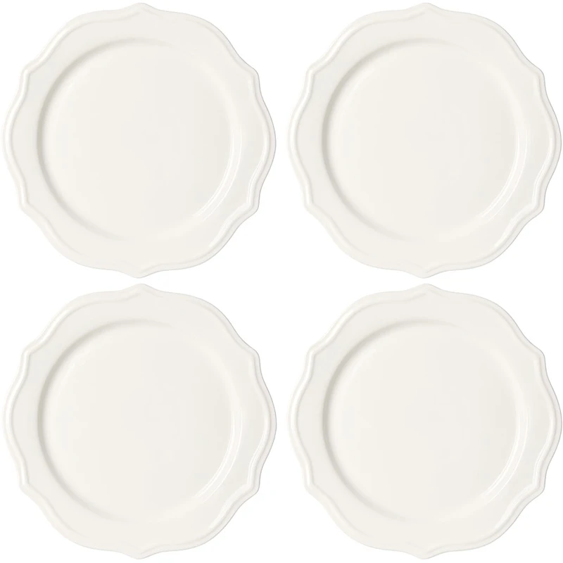 Violette Lautanen 28 cm 4-pack, Valkoinen