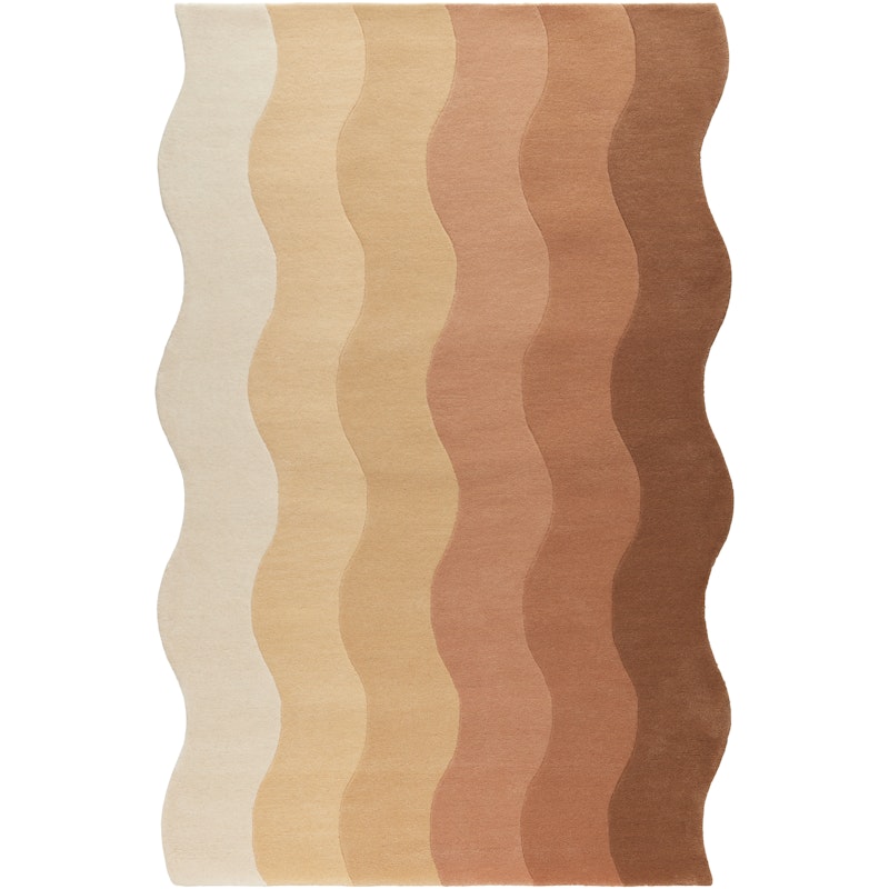 Wave Villamatto 180x270 cm, Beige