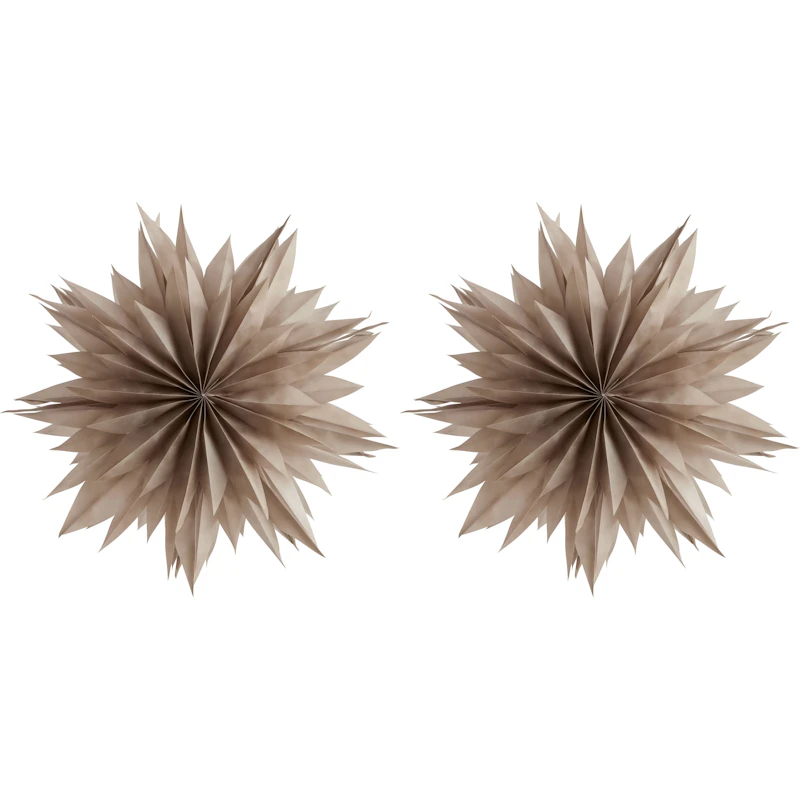 Nova Paperitähti 50 cm 2 kpl:n pakkaus, Warm Grey