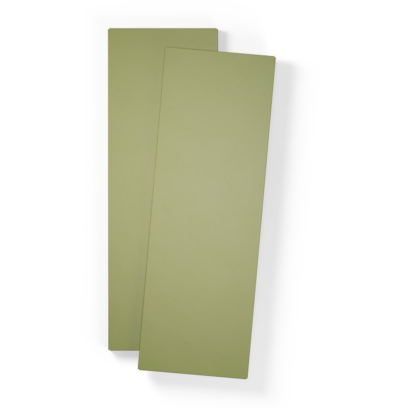 Hylly Store Kaapille 2 Ovella 2 kpl:n pakkaus, Moss Green