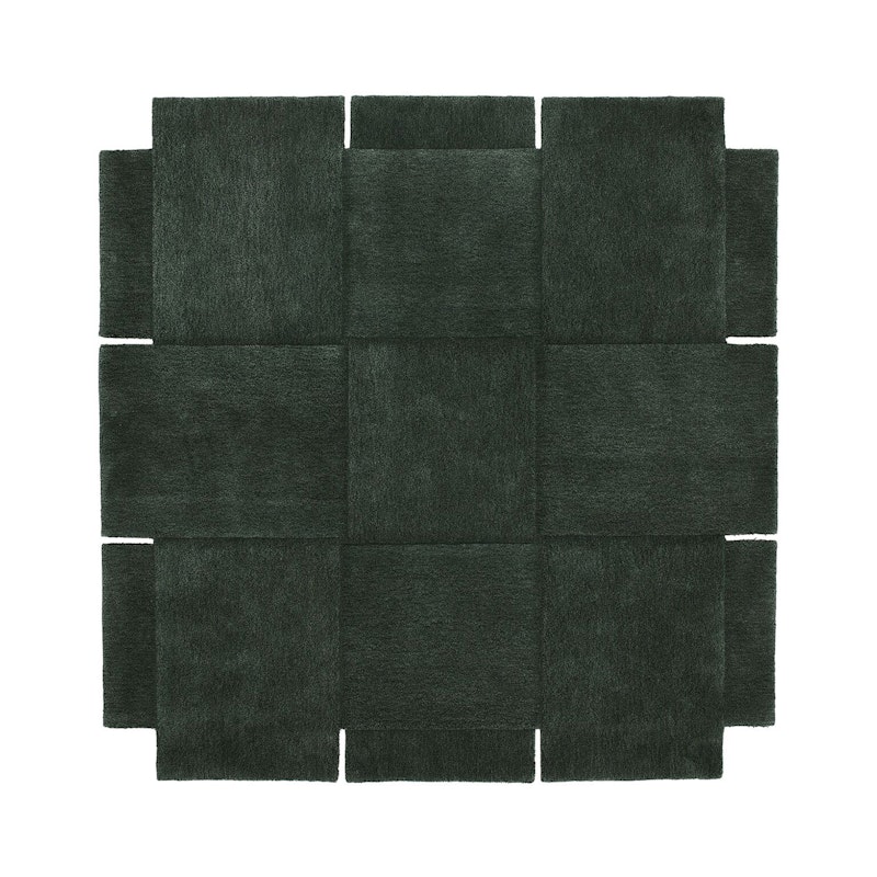 Basket Matto Vihreä, 180x180 cm
